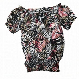 3 for $25 Ladies Blouse Black Pink Maroon Medium